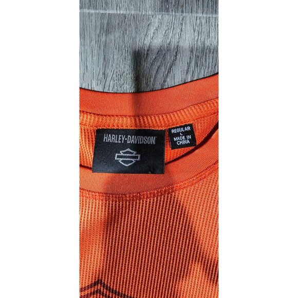 Lot of 2 Harley Davidson Motor Cycles Short Sleeve T-Shirts Size Large - Picture 4 of 5